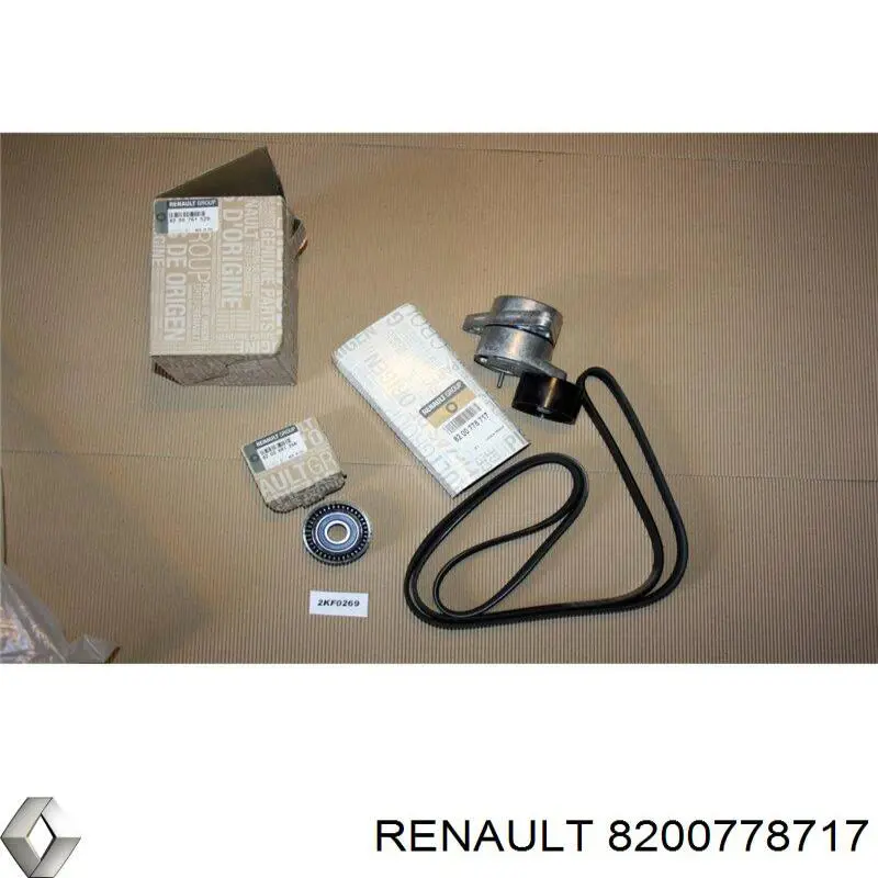 8200778717 Renault (RVI) ремень генератора
