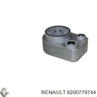 Radiador de aceite, bajo de filtro 8200779744 Renault (RVI)