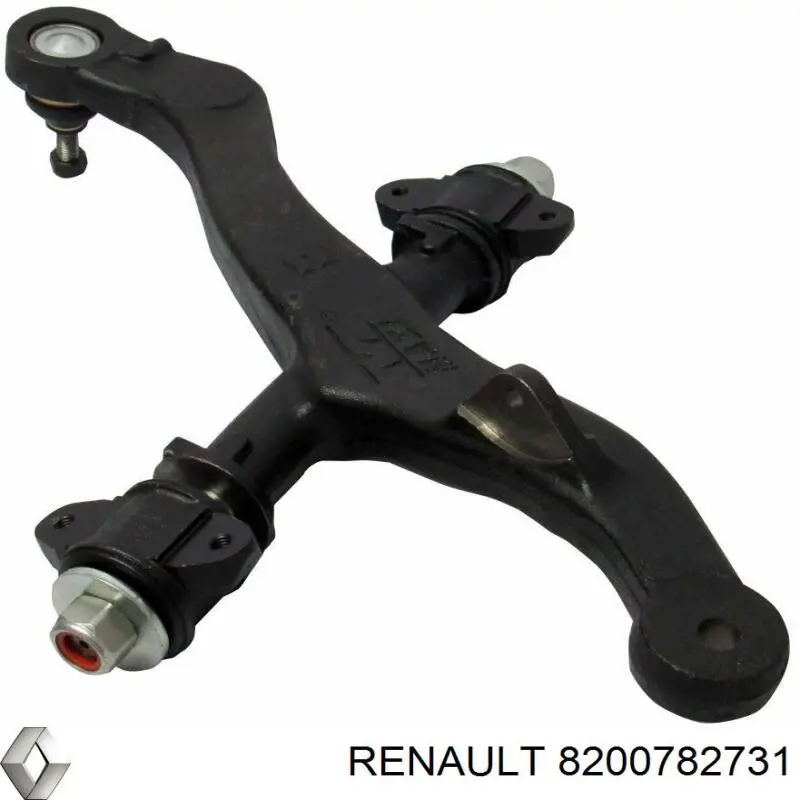 Braço oscilante superior esquerdo de suspensão dianteira para Renault Master (JD, ND)