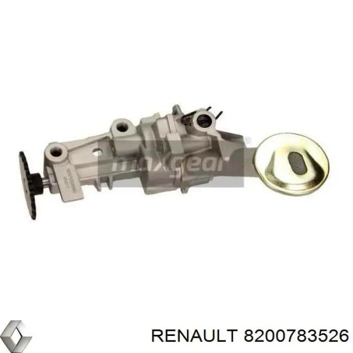 8200783526 Renault (RVI) bomba de óleo