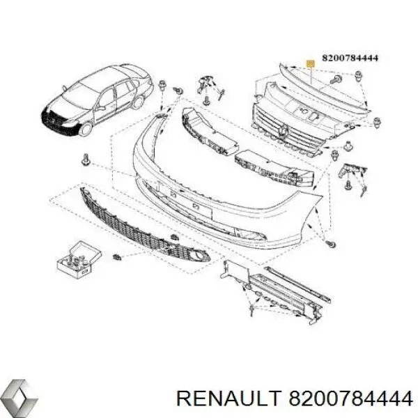 Сабля капота Renault (RVI) 8200784444 цена, от 30.14 USD