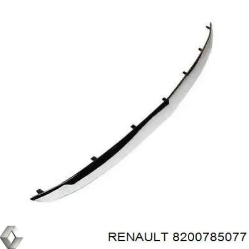 8200785077 Renault (RVI) moldura da capota