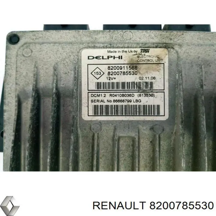 8200785530 Renault (RVI) Мозги двигателя