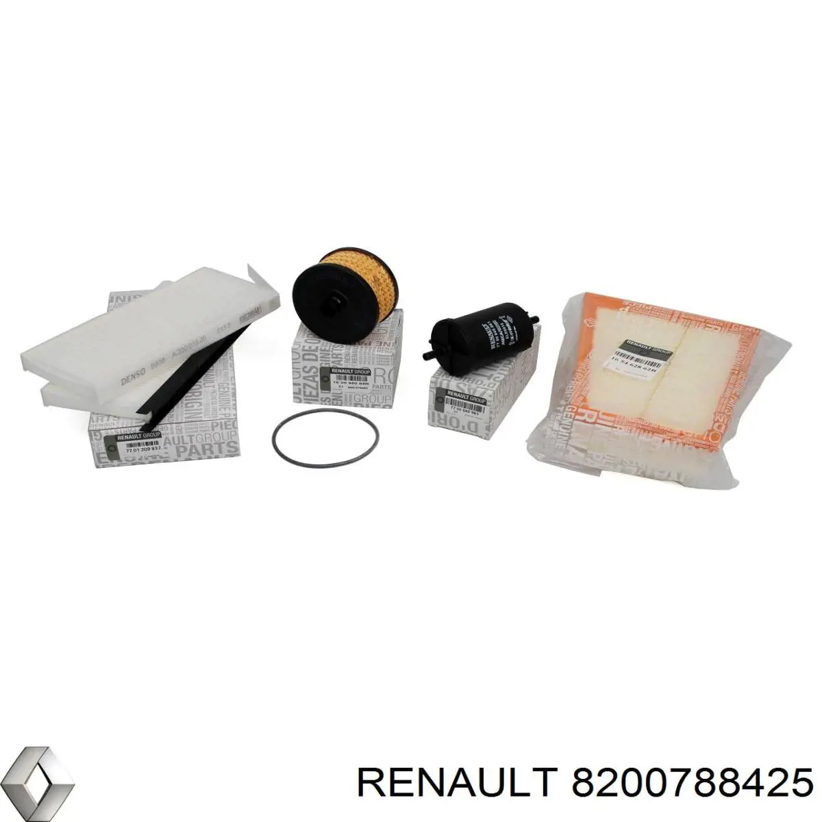 Воздушный фильтр 8200788425 Renault (RVI)