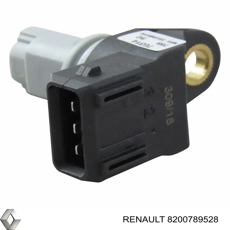 Sensor de posición del árbol de levas 8200789528 Renault (RVI)