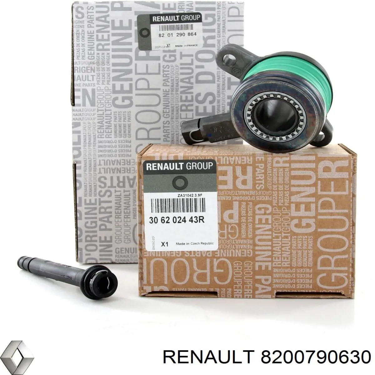 Рабочий цилиндр сцепления в сборе 8200790630 Renault (RVI)