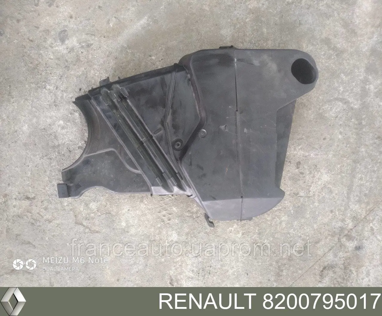 Купить 8200795017 Renault (RVI) Верхний кожух ремня ГРМ