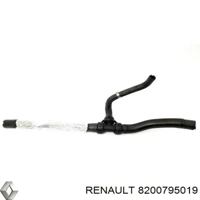 Патрубок радиатора 8200795019 Renault (RVI)