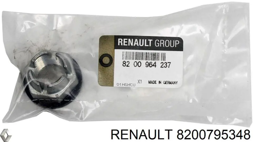 8200795348 Renault (RVI) filtro de ar