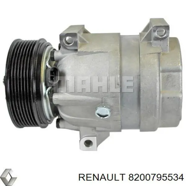 Купить 8200795534 Renault (RVI) Компрессор климатической установки