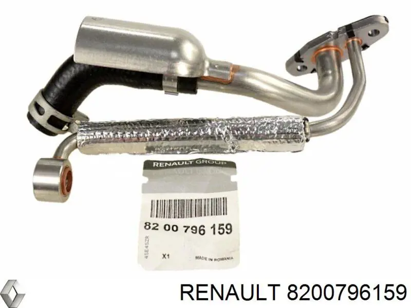 8200796159 Renault (RVI) трубка (шланг подачи масла к турбине)