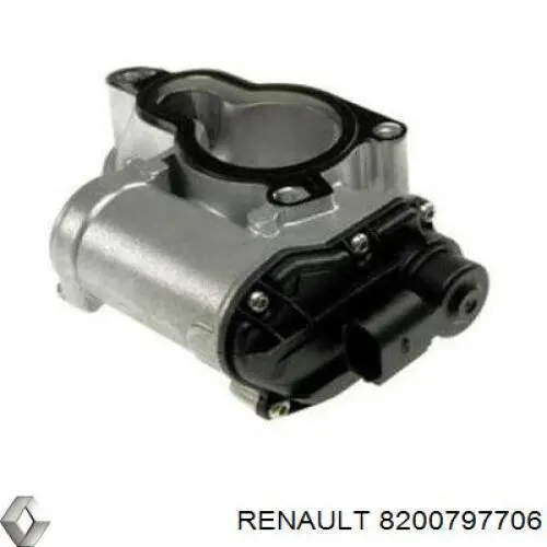 8200797706 Renault (RVI) válvula egr de recirculação dos gases
