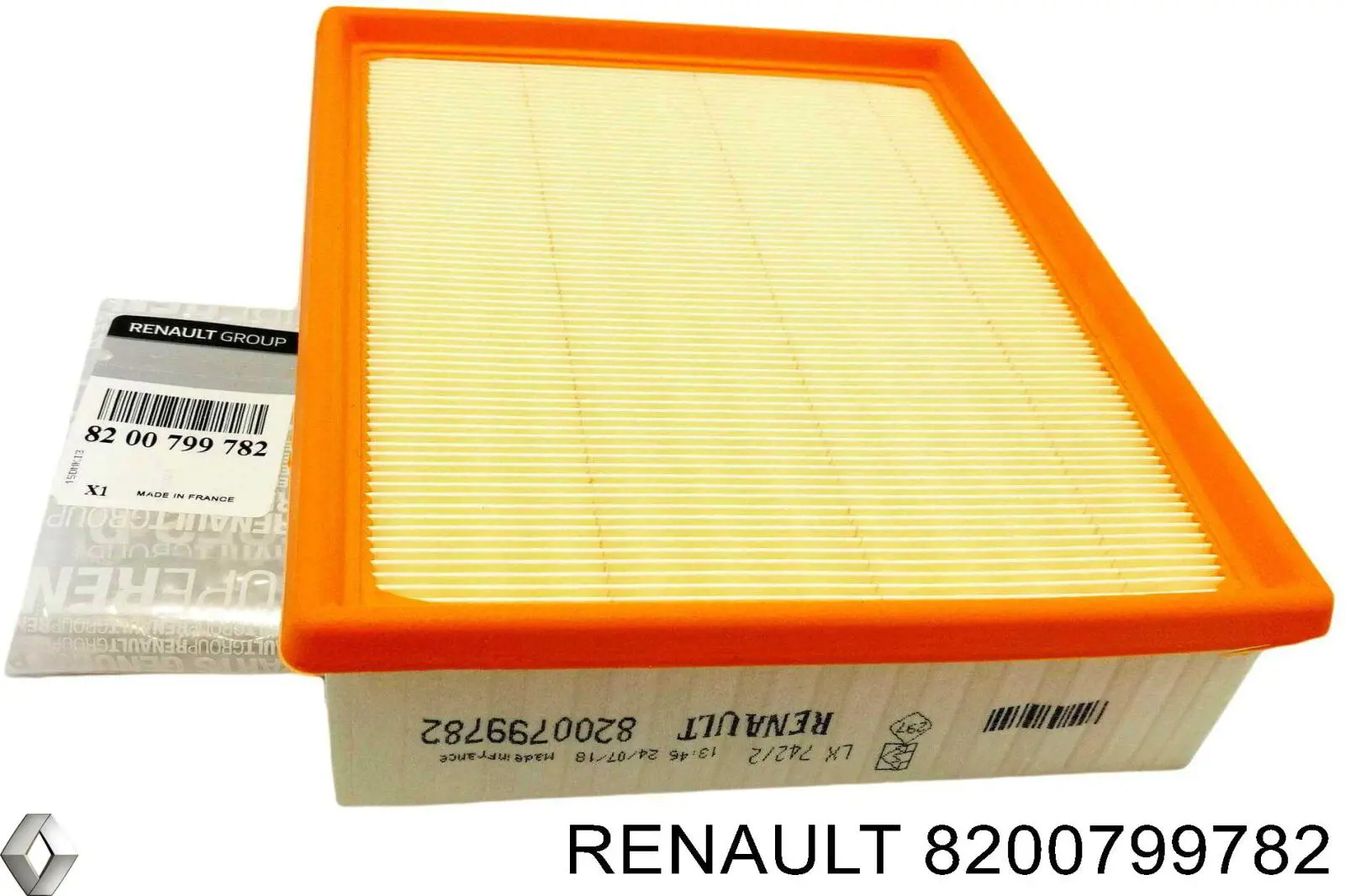 Воздушный фильтр 8200799782 Renault (RVI)