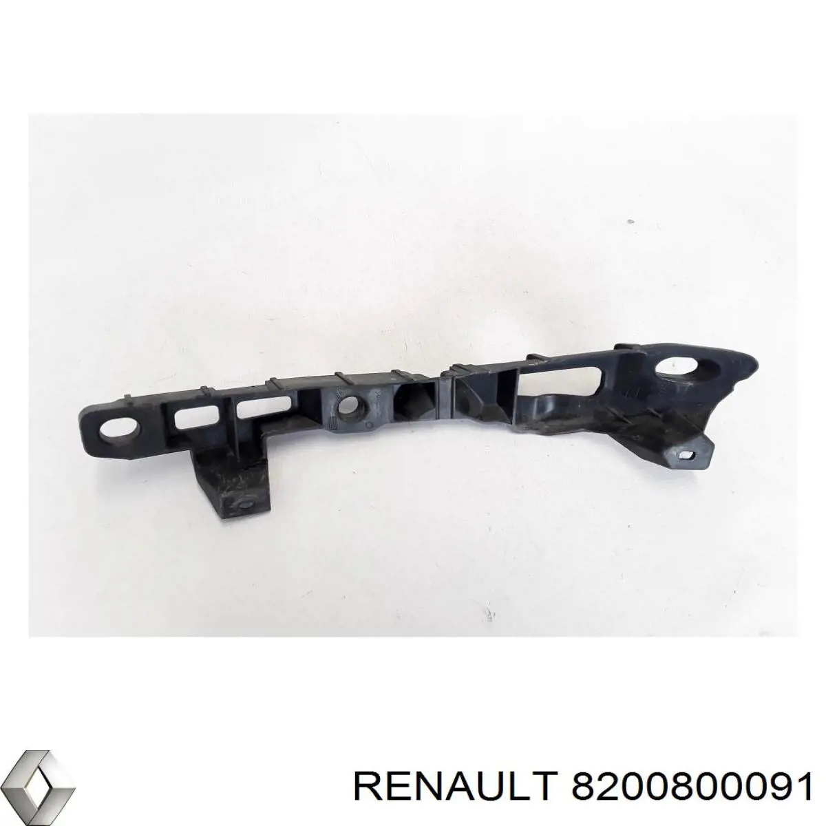 Кронштейн бампера переднего правый 8200800091 Renault (RVI)