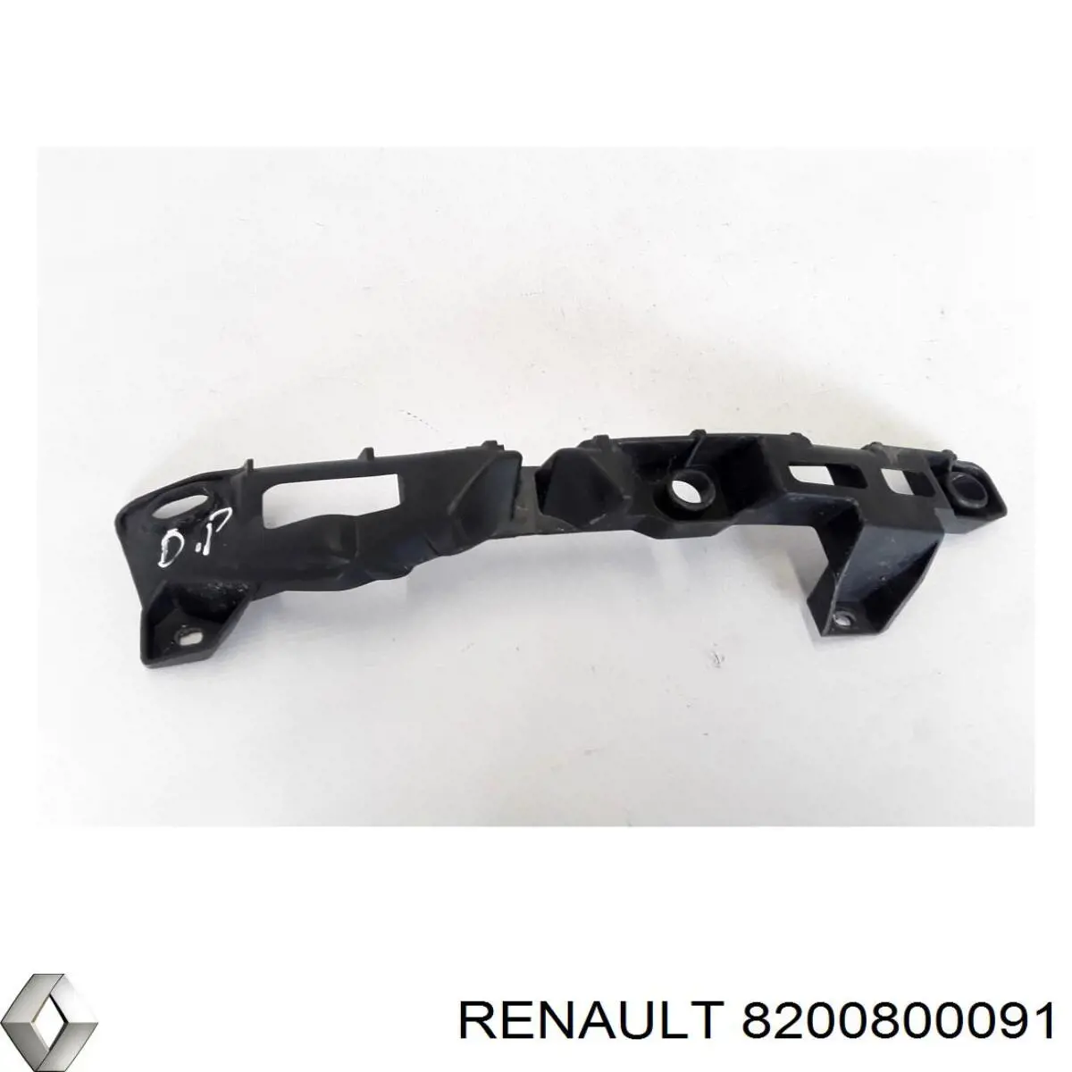Правое крепление переднего бампера Renault (RVI) 8200800091 цена, от 11.70 USD