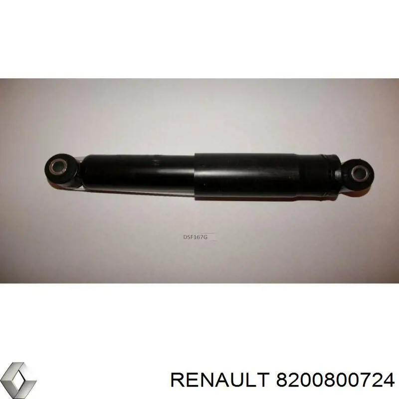 8200800724 Renault (RVI) amortecedor traseiro