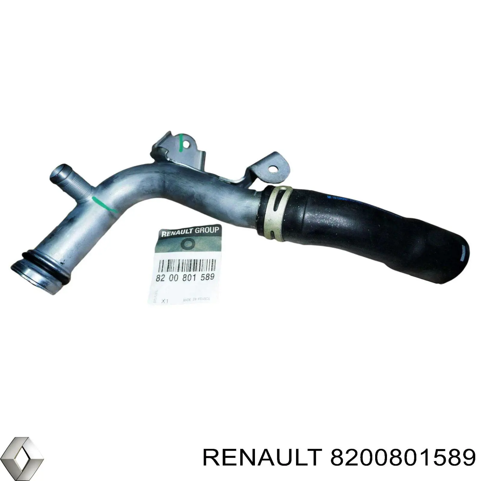 Шланг/патрубок системы охлаждения Renault (RVI) 8200801589 цена, от 50.17 USD
