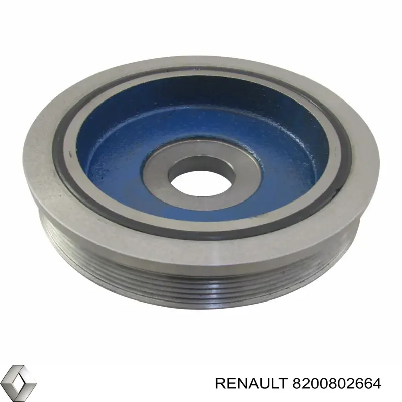 Купить 8200802664 Renault (RVI) Шкив-демпфер коленвала