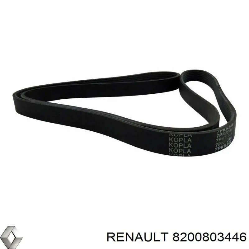 Клиновый ремень Renault (RVI) 8200803446 цена, от 18.86 USD