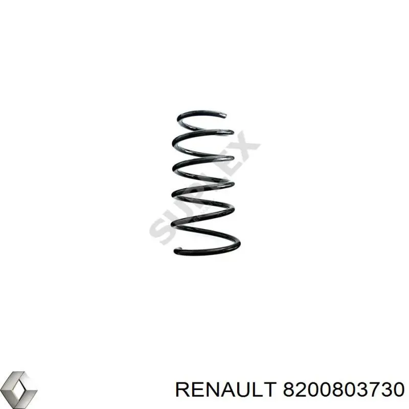 8200803730 Renault (RVI) Пружина передней подвески