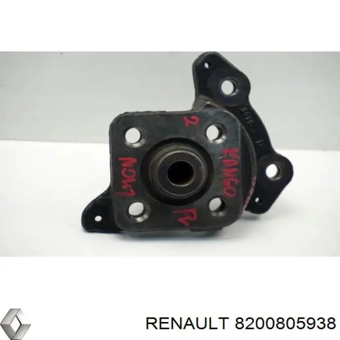 Купить 8200805938 Renault (RVI) Цапфа - поворотный кулак задний, правый