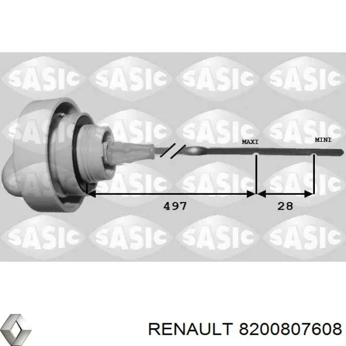 Крышка маслозаливной горловины Renault (RVI) 8200807608 цена, от 6.31 USD
