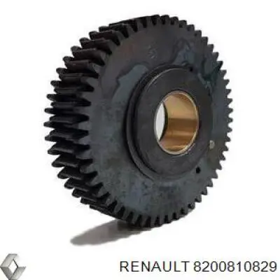 8200810829 Renault (RVI) шестерня промежуточного вала двигателя