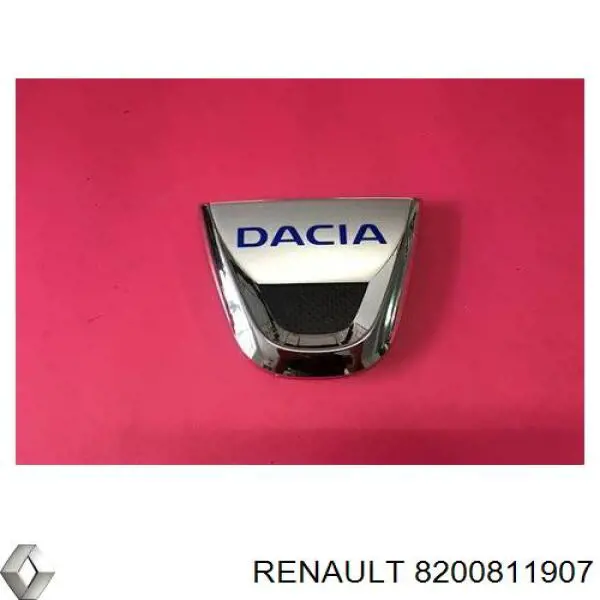 Фирменный значек решетки радиатора Renault (RVI) 628900520R