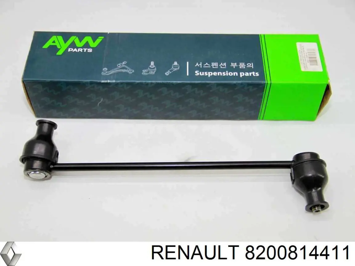 8200814411 Renault (RVI) montante de estabilizador dianteiro