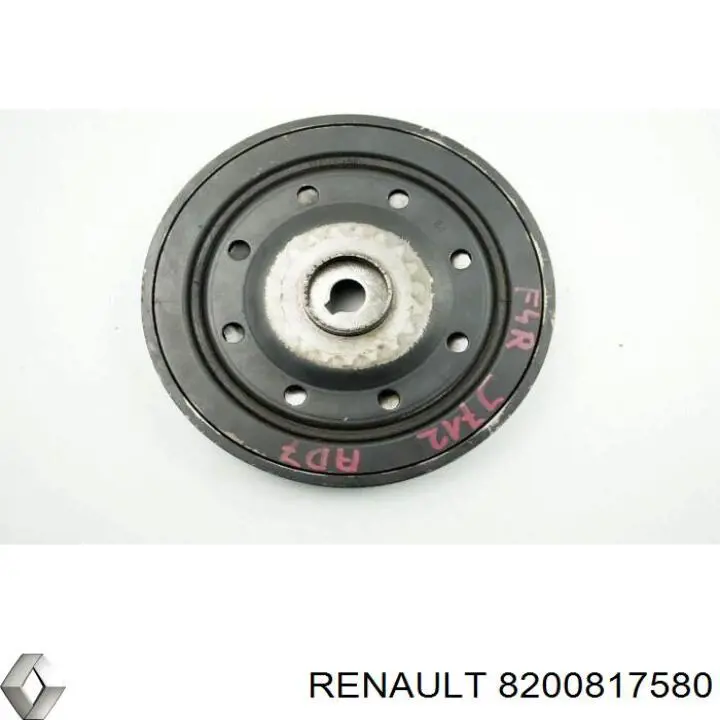 8200817580 Renault (RVI) шкив коленвала