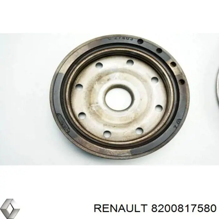 Шкив коленвала (демпфер) Renault (RVI) 8200817580 цена, от 86.20 USD