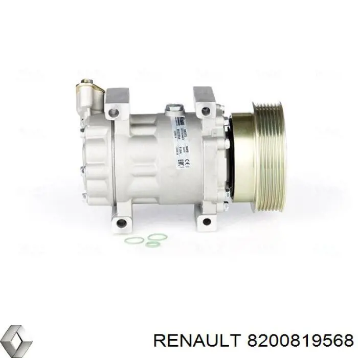 Купить 8200819568 Renault (RVI) Компрессор климатической установки