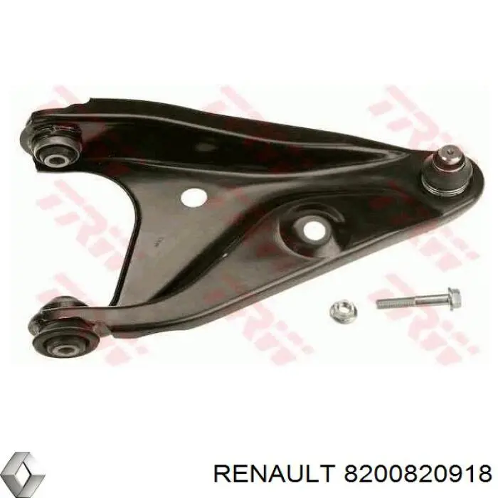 Рычаг передней подвески нижний правый 8200820918 Renault (RVI)