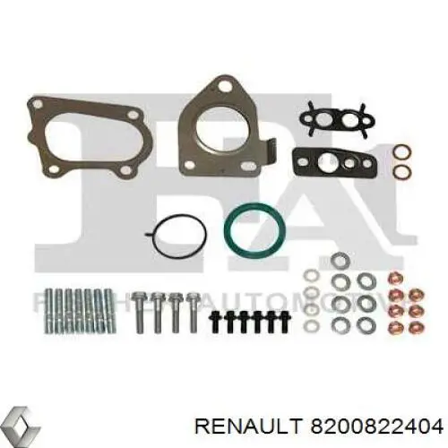 Турбонагнетатель Renault (RVI) 8200822404 цена, от 185.17 USD