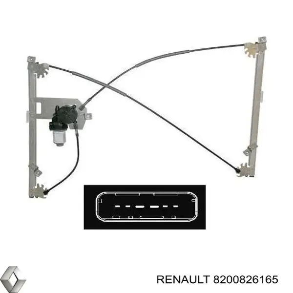 8200826165 Renault (RVI) Механизм подъема стекол