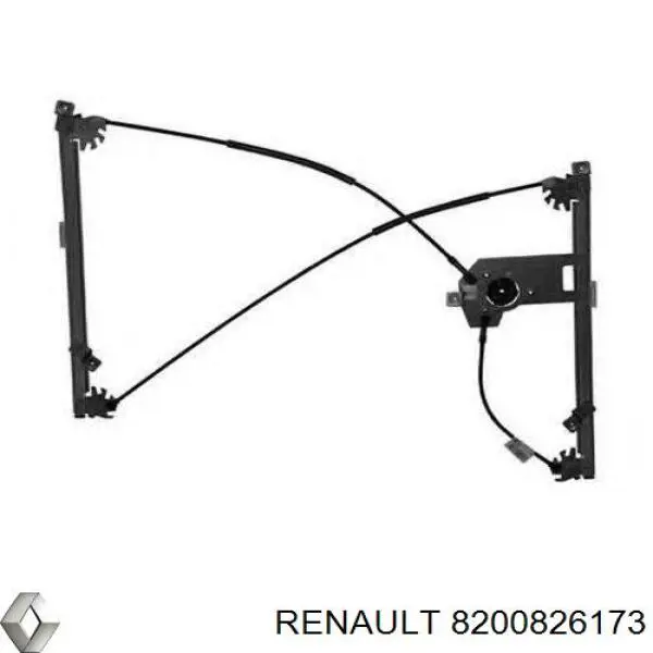 Механизм стеклоподъемника двери передней правой 8200826173 Renault (RVI)