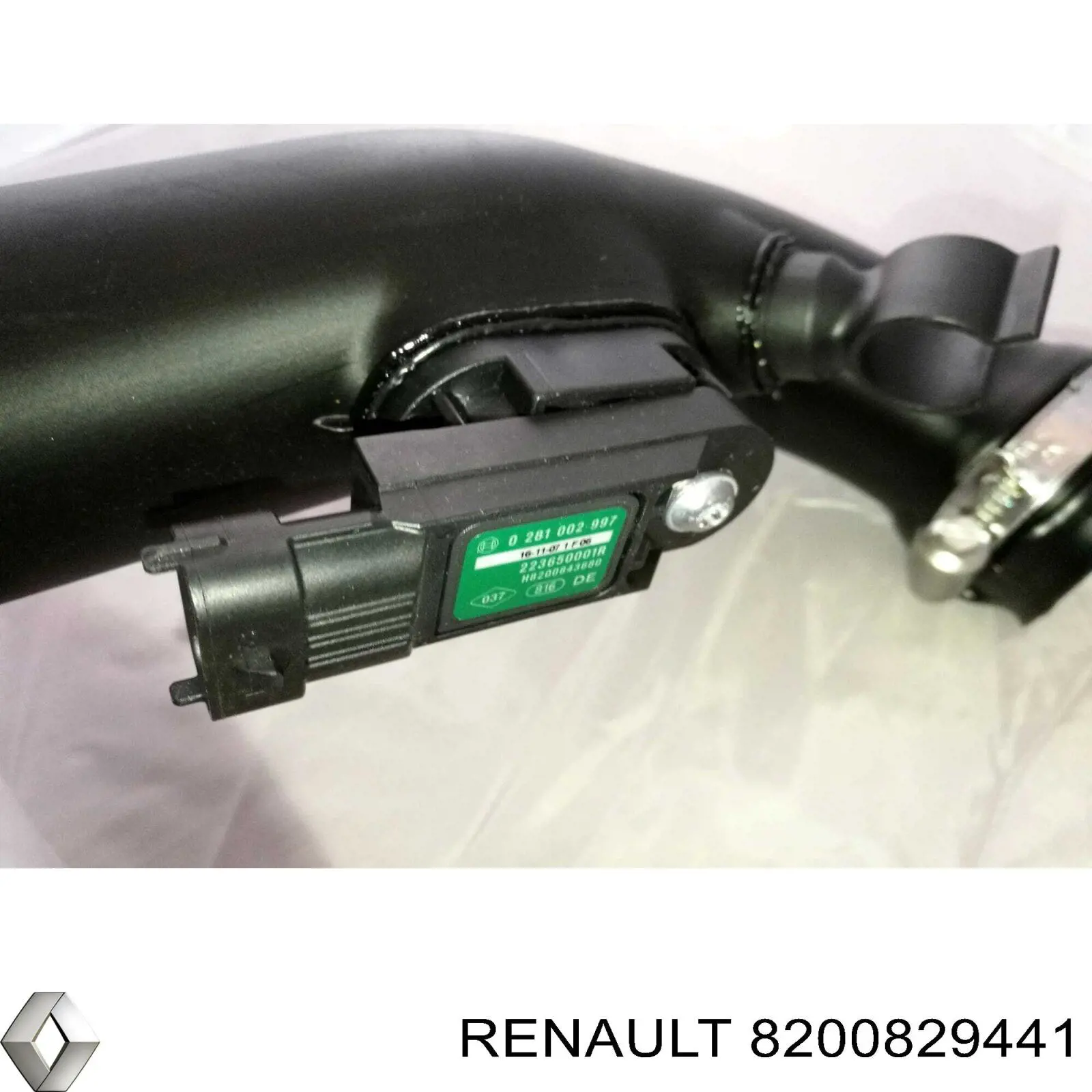 Шланг/патрубок интеркуллера Renault (RVI) 8200829441 цена, от 25.34 USD