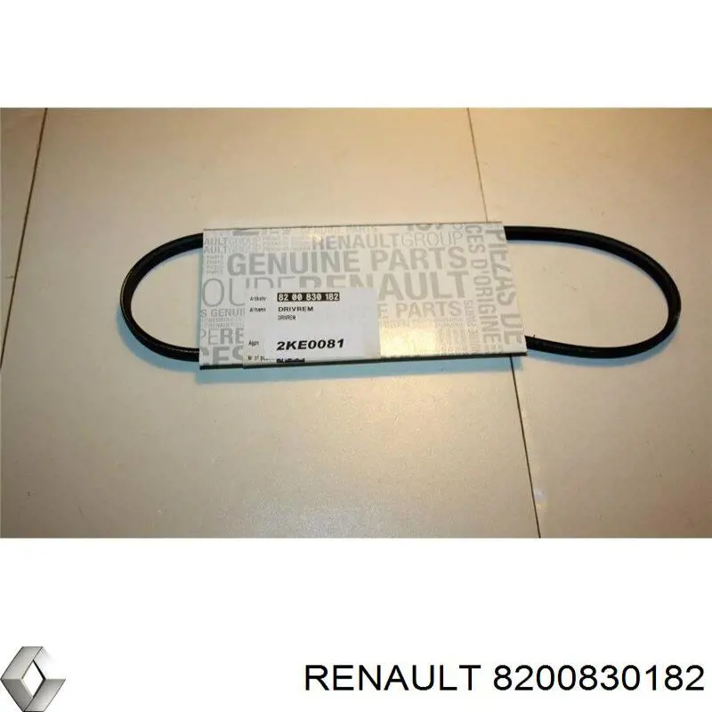 Ремень генератора RENAULT 8200830182
