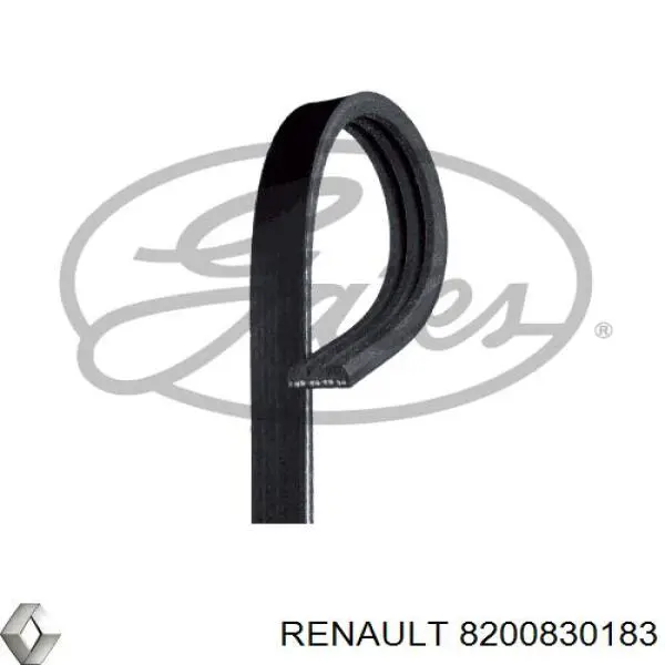 Ремень агрегатов приводной Renault (RVI) 8200830183