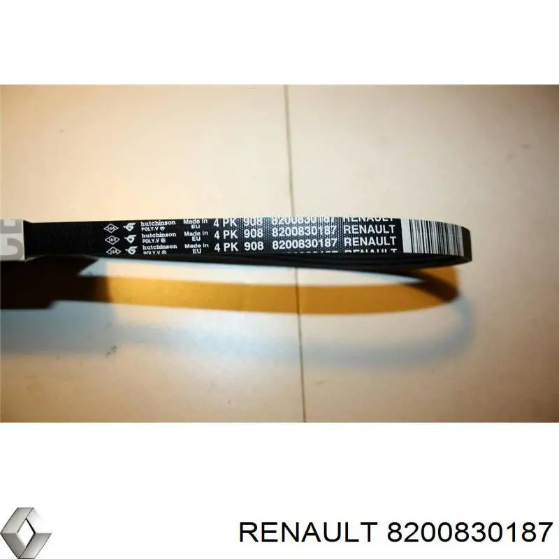 Ремень агрегатов приводной Renault (RVI) 8200830187