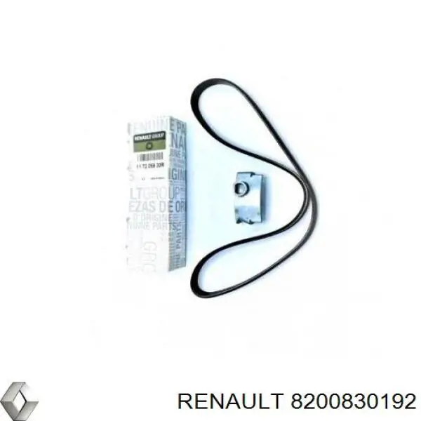 Ремень генератора 8200830192 Renault (RVI)