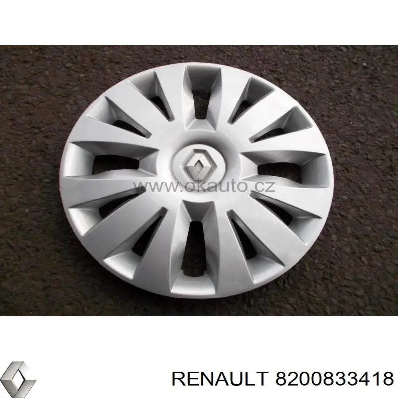 8200833418 Renault (RVI) Колпаки на диски