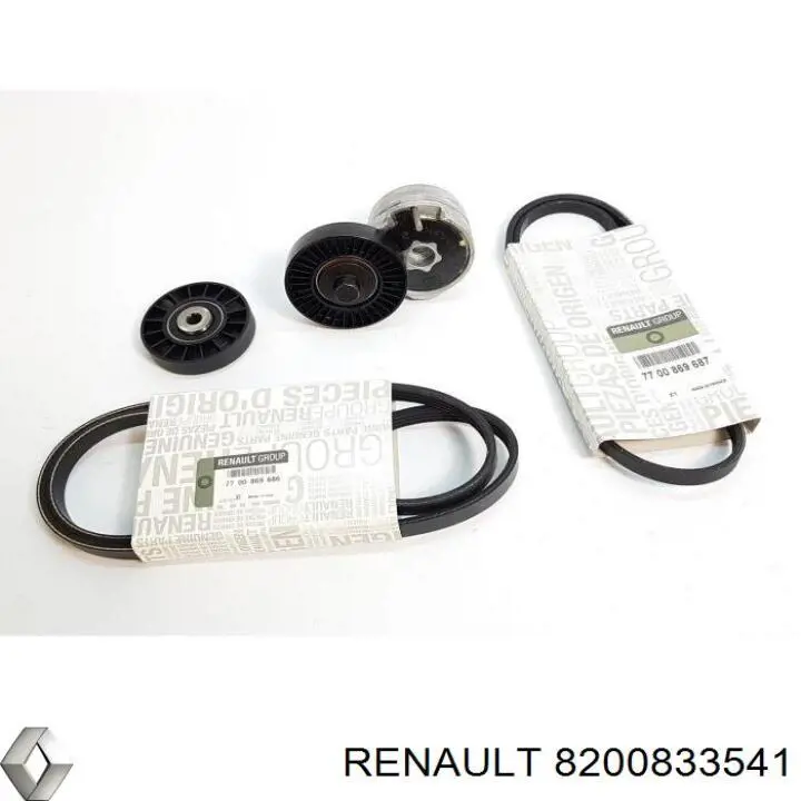 Ремень кондиционера Renault (RVI) 8200833541