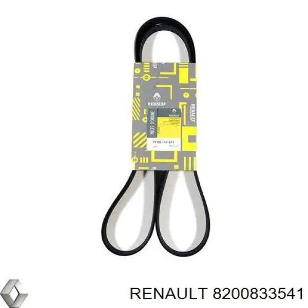 8200833541 Renault (RVI) correia dos conjuntos de transmissão