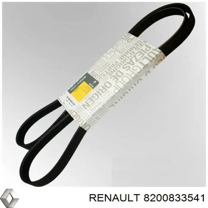 Клиновый ремень Renault (RVI) 8200833541 цена, от 12.04 USD