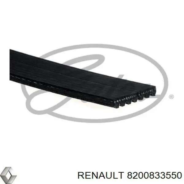 Купить 8200833550 Renault (RVI) Ремень генератора