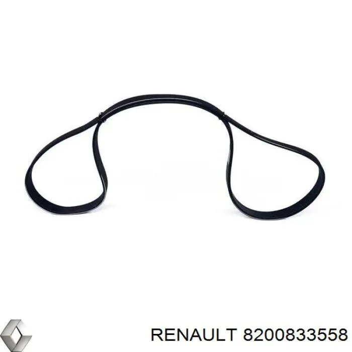 Клиновый ремень Renault (RVI) 8200833558 цена, от 22.80 USD