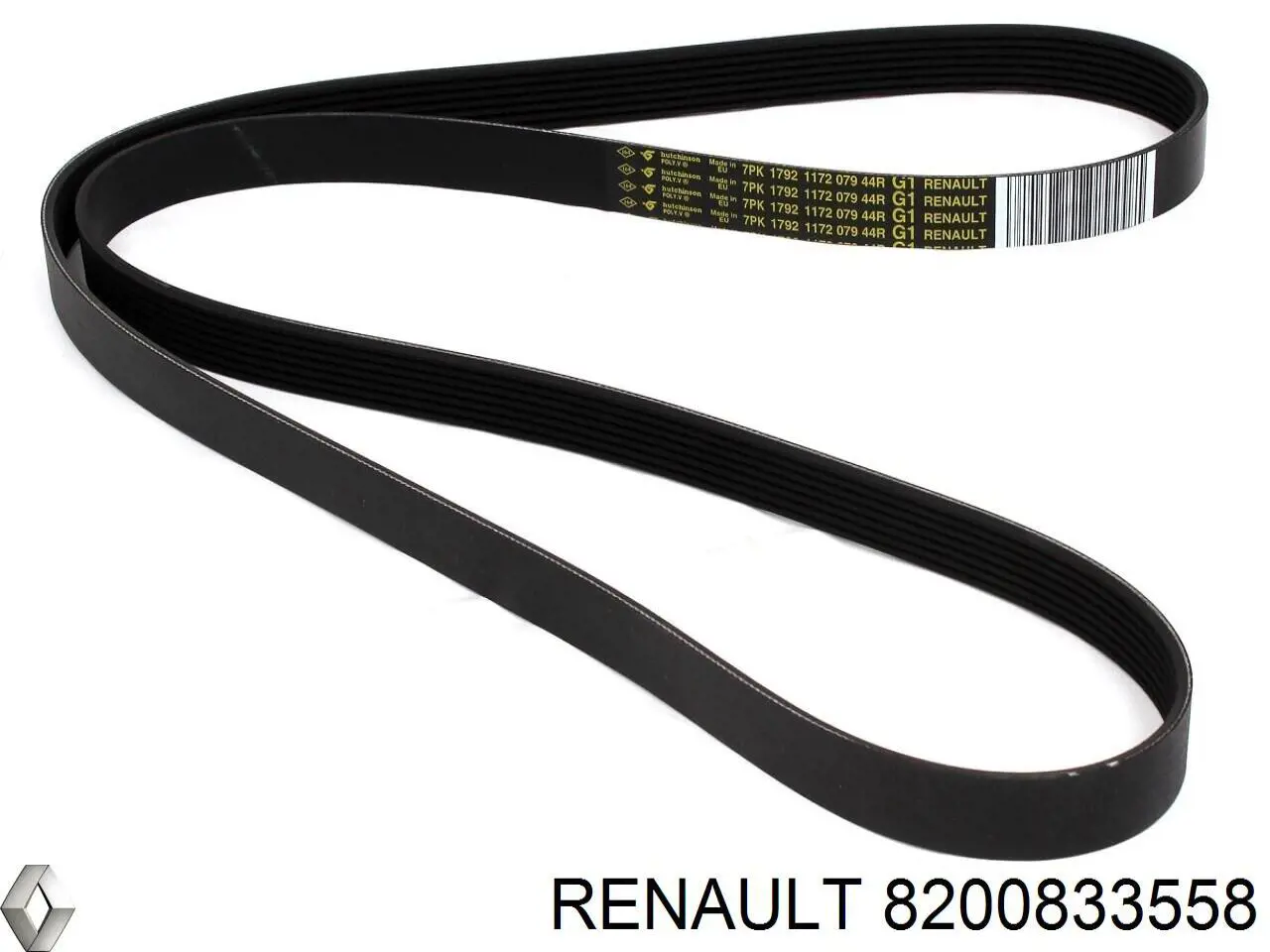 Купить 8200833558 Renault (RVI) Ремень генератора