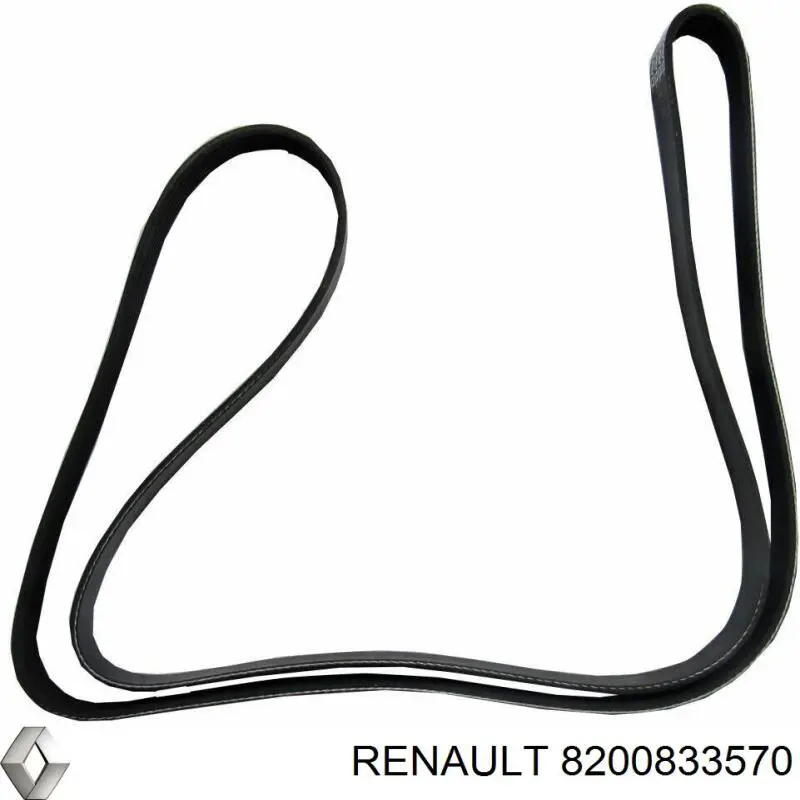 Клиновый ремень Renault (RVI) 8200833570 цена, от 14.05 USD