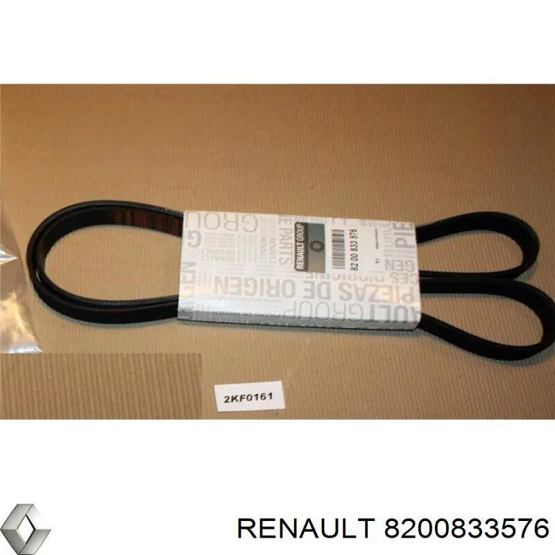 Ремень генератора 8200833576 Renault (RVI)